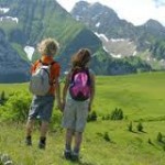 Enfants en randonnées